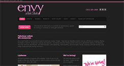 Desktop Screenshot of envylashstudio.com